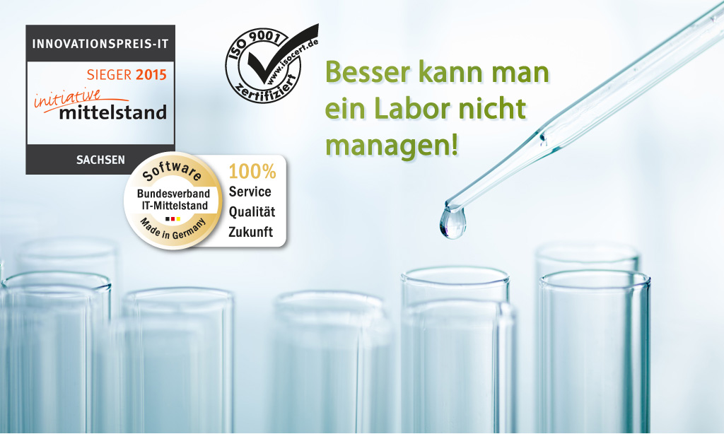 LIMS Applikation für Labore
