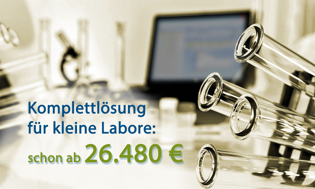 LIMS abgestimmt auf die Anforderungen und Wünsche kleiner Labore